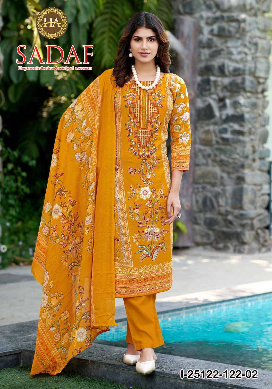 SADAF By Alok 01 To 06 Series Beautiful Festive Suits Stylish Colorful Fancy Casual Wear & Ethnic Wear Pure soft Cotton Dresses At Wholesale Price